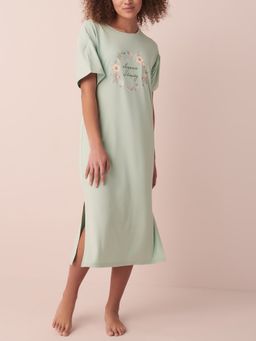 La Vie En Rose - Duck Peachy Dream Sleepshirt - Blue