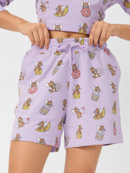 The Souled Store - Official Tom and Jerry Wants A Snack Women Lounge Shorts