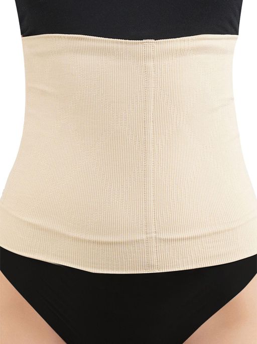 G Heist Women Beige Solid Seamless Tummy & Waist Cinchers