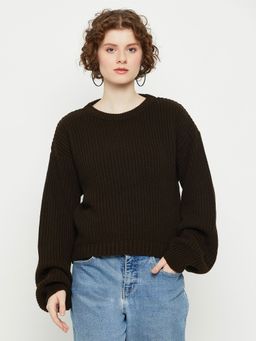 KASMA - Women Round Neck Full Sleeves Sweater