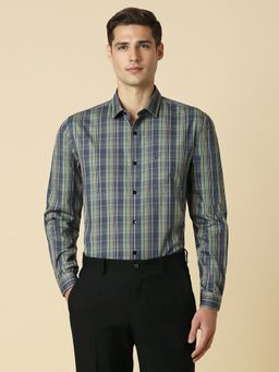 Allen Solly - Men Multi Slim Fit Check Full Sleeves Formal Shirt