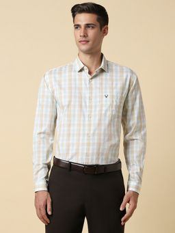 Allen Solly - Men Multi Slim Fit Check Full Sleeves Formal Shirt