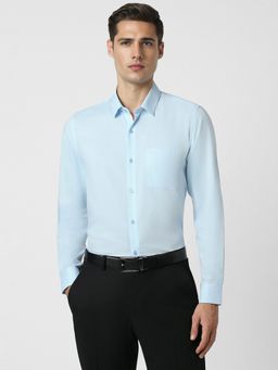 Peter England - Men Blue Slim Fit Formal Shirt