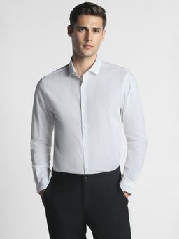 Peter England - Men White Super Slim Fit Formal Shirt