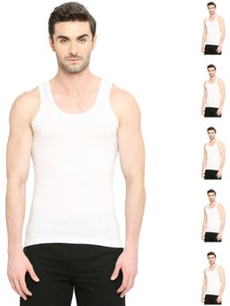 VIP - Mens Bonus Premium Cotton Vest (Pack of 6)