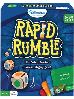 Skillmatics - Board Game Rapid Rumble Gifts for Ages 6 and Up Super Fun Family Game