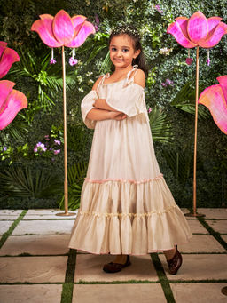 Little Luxury - Bloom Baby Bloom Ruffled Maxi Dress