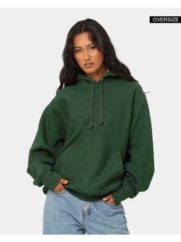 MIXT by Nykaa Fashion - Oversized Hooded - Green