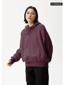 MIXT by Nykaa Fashion - Oversized Hooded - Purple