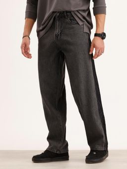 WROGN - Loose Fit Cut and Sew Denim Jeans