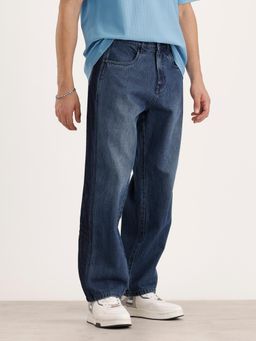 WROGN - Loose Fit Cut and Sew Denim Jeans