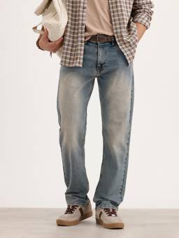 WROGN - Straight Fit Mud Wash Denim Jeans
