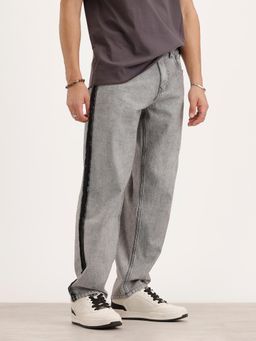 WROGN - Loose Fit Cut and Sew Denim Jeans