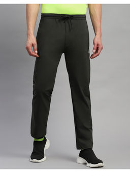 Rock.it - Olive Solid Regular Fit Trackpant