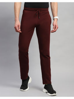 Rock.it - Wine Solid Regular Fit Trackpant