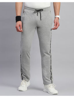 Rock.it - House of Mens Grey Solid Slim Fit Trackpant