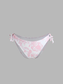 Cider - Cheeky Knotted Floral Bikini Bottom