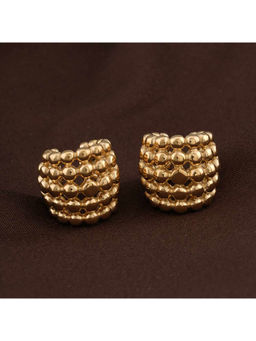 Palmonas - Women Minimal Golden Cuff Earrings