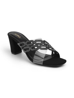 PEPPER - Women Black Block Heels