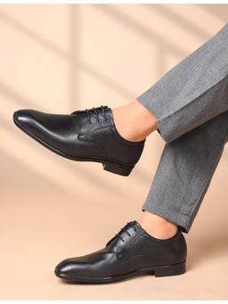 CLOG LONDON - Men Black Derbies