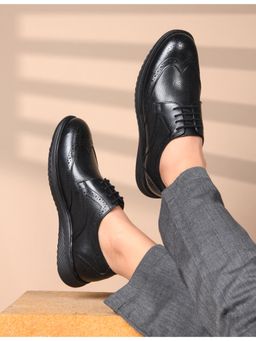 CLOG LONDON - Men Black Brogues