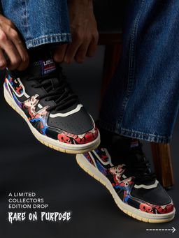 The Souled Store - UBZ x Doodle Mapuls Men Multi-Color Low Top Sneakers