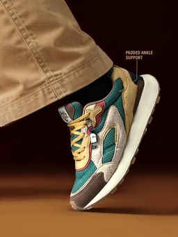 The Souled Store - Trailz: Summit Men Multi-Color Low Top Sneakers