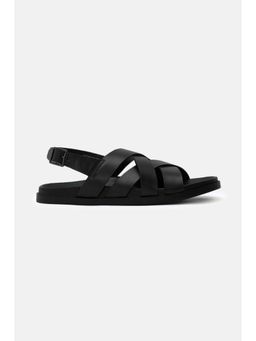 Snitch - Men Black Sandals