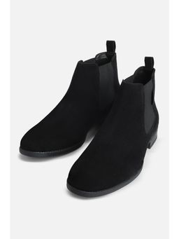 Snitch - Men Black Chelsea Boots