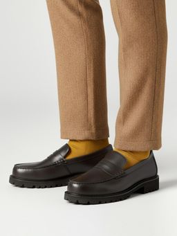 Snitch - Men Brown Formal Loafers