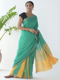Fabindia - Modal Silk Woven Sari