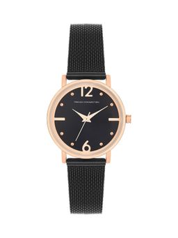 French Connection - Black Analogue Watch For Women- FCN0006F-R