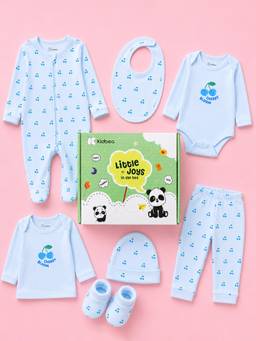 Kidbea - Newborn Baby 7-Piece Clothing Gift Set