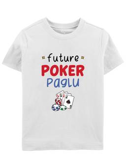 Zeezeezoo - Future Poker Paglu Printed Kids T-Shirt