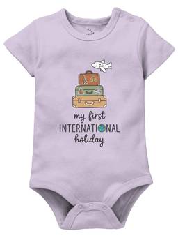 Zeezeezoo - My First International Holiday Printed Baby Onesie