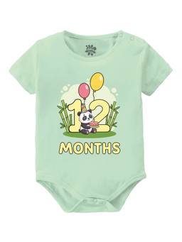 Baby Buzz - 12 Month Monthly Birthday New Born Onesie (6-12 Months)