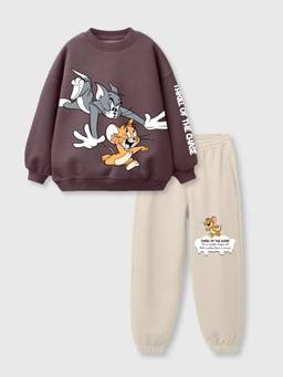 Napchief - Kids Unisex Tom and Jerry Mischief Duo Co-Ord Set