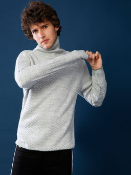 Campus Sutra - Men Stylish Solid Casual Sweaters