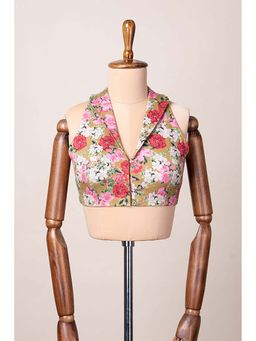 Dressfolk - Zaaia Olive Stitched Blouse