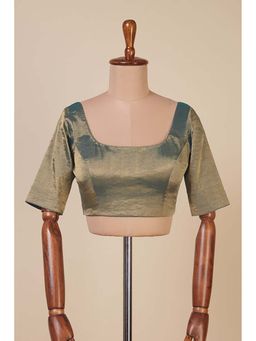 Dressfolk - Tejal Teal Stitched Blouse