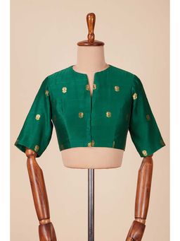 Dressfolk - Sobhita Green Stitched Blouse