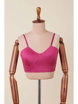 Dressfolk - Malini Pink Stitched Blouse