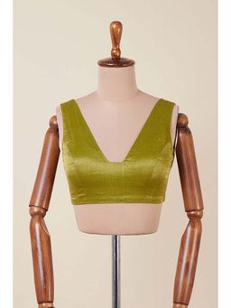 Dressfolk - Shreeja Green Stitched Blouse
