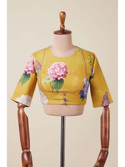 Dressfolk - Mohini Mustard Stitched Blouse
