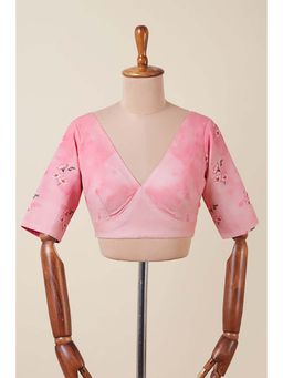 Dressfolk - Roop Pink Stitched Blouse