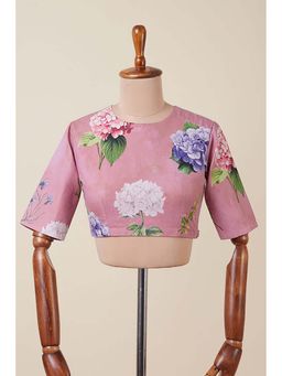 Dressfolk - Radhika Pink Stitched Blouse