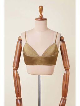 Dressfolk - Mannat Gold Stitched Blouse