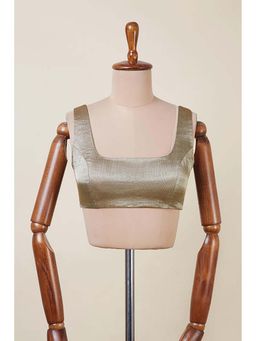 Dressfolk - Jannat Gold Stitched Blouse