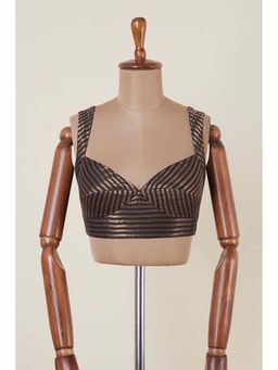 Dressfolk - Saaj Black Stitched Blouse