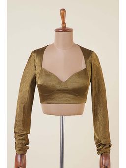 Dressfolk - Anvika Gold Stitched Blouse